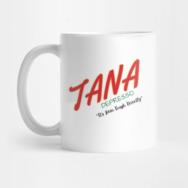 Parody Logo - Tana Depresso by CursedContent